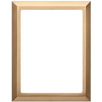 Rectangular photo frame 11x15cm - 4,3x6in In bronze, wall attached 1239