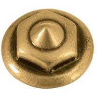 Stud 2,5cm - 0,98in In bronze, with threaded pin steel 1341