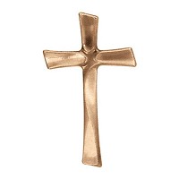 Crucifix 15x9cm - 5,9x3,5in In bronze, wall attached 2147-15
