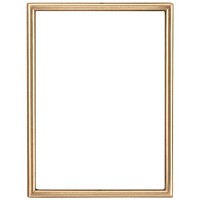 Rectangular photo frame 10x15cm - 4x6in In bronze, wall attached 1263