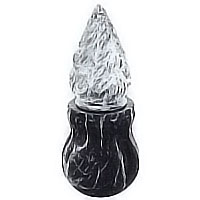 Grablampe, in verschiedenen Größen Messing Schwarz, Bodenbefestigung 240217