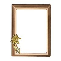 Rectangular photo frame 13x18cm - 5x7in In bronze, wall attached 251-1318