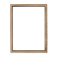 Rectangular photo frame 9x12cm - 3,5x4,75in In bronze, wall attached 253-912
