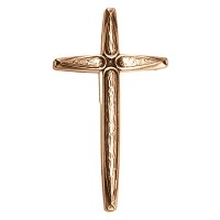 Crucifix 12x7cm En bronze, à appliquer 3045-12