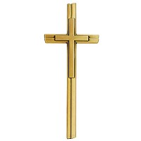 Crucifix 17x40cm En bronze, à appliquer 3537