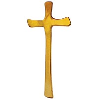 Crucifix 19x40cm - 7,4x15,7in In bronze, wall attached 3539