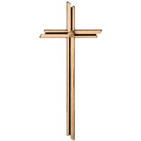 Crucifix 7x15cm - 2,6x5,3in In bronze, wall attached 3556/IN