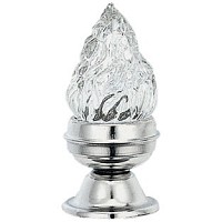 Grave light Coppa 10x6cm-3,9x2,3in In stainless steel, ground or wall mount