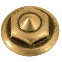 reb sadel rækkevidde Stud 2,5cm - 0,98in - In bronze, with threaded pin steel 1341