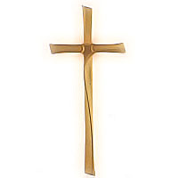 Crucifix 20x40cm - 7,8x15,7in In bronze, wall attached 335724