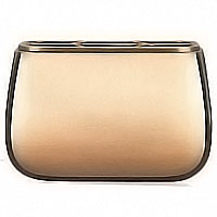 Flowers pot 18,5cm-7,2in In bronze, with steel inner, ground attached 2332/A
