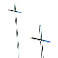 Kreuz 30cm Kristall Wandbefestigung AS/0006