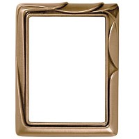 Cornice rettangolare 9x12cm In bronzo, a parete 1121