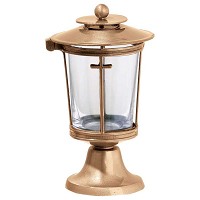 * lanterne funéraire lampe funéraire lumière funéraire bougie ange bronze  décora