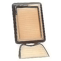 Rectangular photo frame 9x12cm- 3,5x4,7in In bronze, ground attached 1191