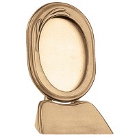 Cornice ovale 9x12cm In bronzo, a terra 1112