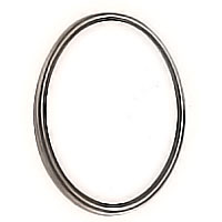 Oval photo frame 9x12cm - 3,5x4,7in In bronze, wall attached 1222