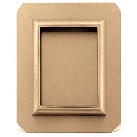 Cornice rettangolare 9x12cm In bronzo, a terra 1249