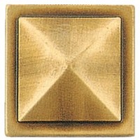Stud 2x2cm - 0,7x0,7in In bronze, with threaded pin steel 1332
