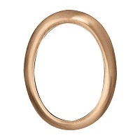 Marco de foto oval 11x15 En bronce, a pared 200-1115