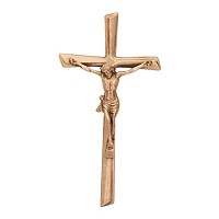 Crocifisso con Cristo 16x8cm In bronzo, a parete 2082-16