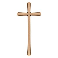 Crucifix 40x18cm - 15,75x7in In bronze, wall attached 2167-40