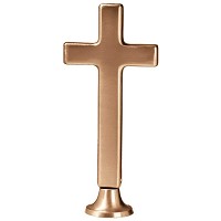 Crucifix 32x15cm - 12,5x6in In bronze, ground attached 2184-32