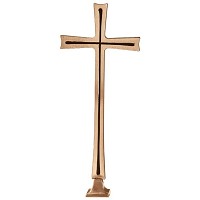 Crucifix 40x18cm - 15,75x7in In bronze, ground attached 2186-40