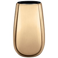 Vaso portafiori 13cm In bronzo, con interno plastica, a parete 2302/P