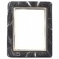 Rectangular photo frame, in various size In Schwarz bronze, wall attached 230225