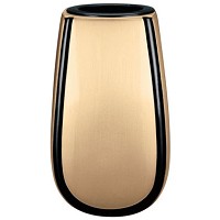 Vaso portafiori 13cm In bronzo, con interno plastica, a terra 2386/P