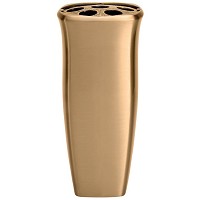 Vaso portafiori 26cm In bronzo, con interno plastica, a terra 2412/P