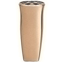 Flowers vase 26cm-10,23in In bronze, with plastic inner, ground attached 2412/P
