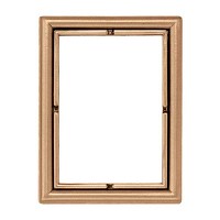 Cornice rettangolare 11x15cm In bronzo, a parete 265-1115