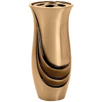 Vase à fleurs 26cm En bronze, avec intérieure plastique, à poser 2656/P