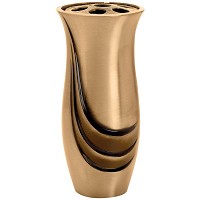 Vaso portafiori 26cm In bronzo, con interno plastica, a terra 2656/P