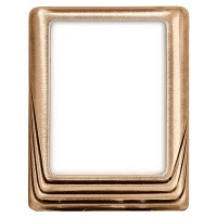 Cornice rettangolare 9x12cm In bronzo, a parete 270-912