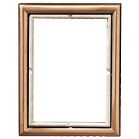 Cornice rettangolare 9x12cm In bronzo, a parete 276-912