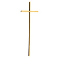 Crocifisso 21x80cm In bronzo, a parete 3519