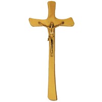 Crocifisso con Cristo 19x40cm In bronzo, a parete 3539/C