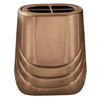 Vasca portafiori 20x17,5cm In bronzo, con interno in plastica, a parete 632-P23