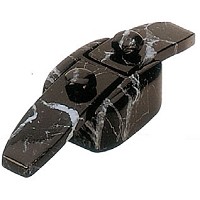 Chiavarda 14,5x4,7cm Marmorizzata Schwarz, con perno per l'installazione 651960/MS