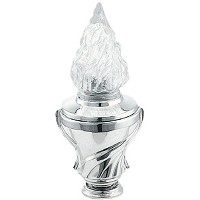 Grave light Esedra 22x9cm-8,6x3,5in In stainless steel, ground or wall mount