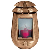 * lanterne funéraire lampe funéraire lumière funéraire bougie ange bronze  décora