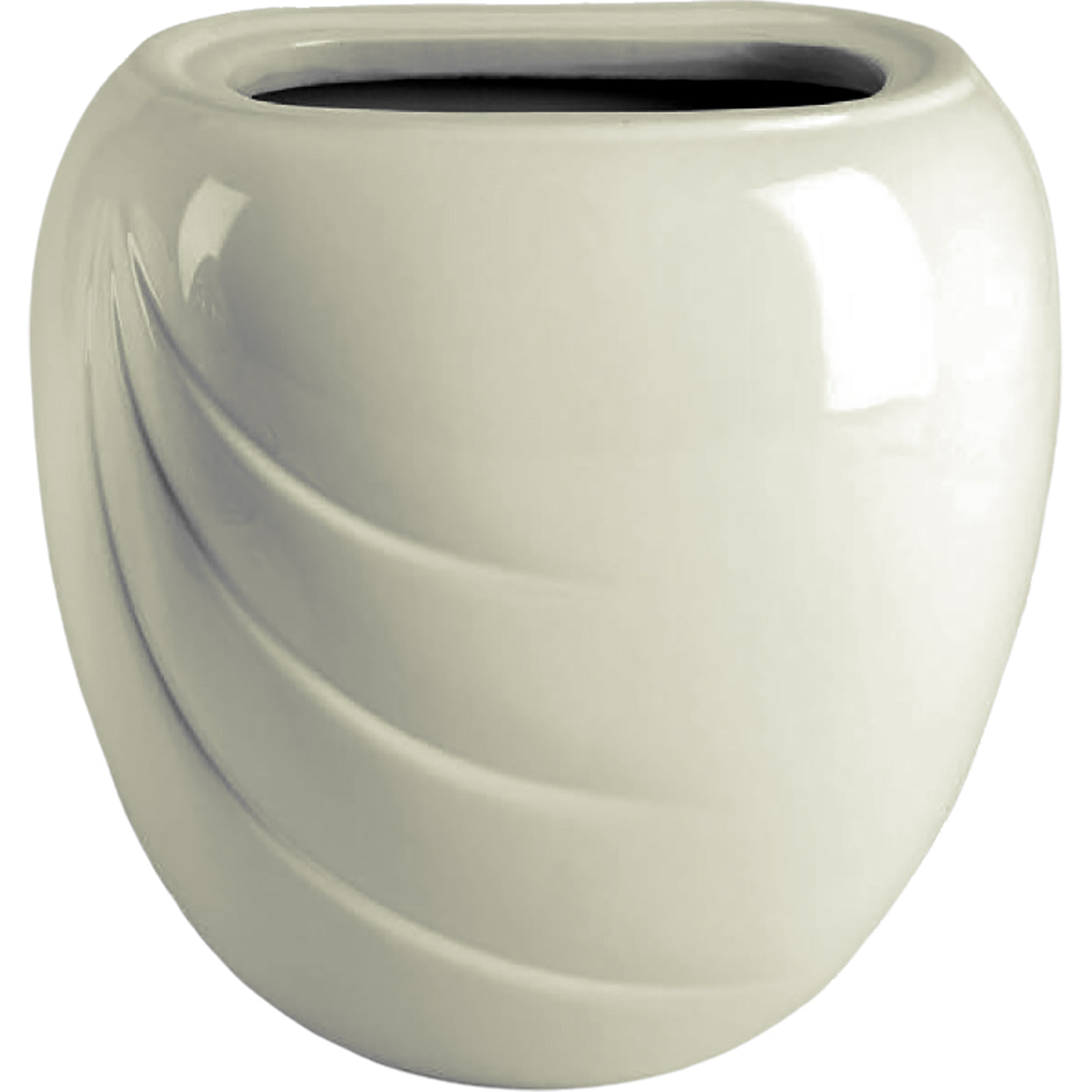 Macetero rectangular para lápida Ecotre marfil 19x17cm En porcelana color marfil, para colgar en pared ECO148P/A