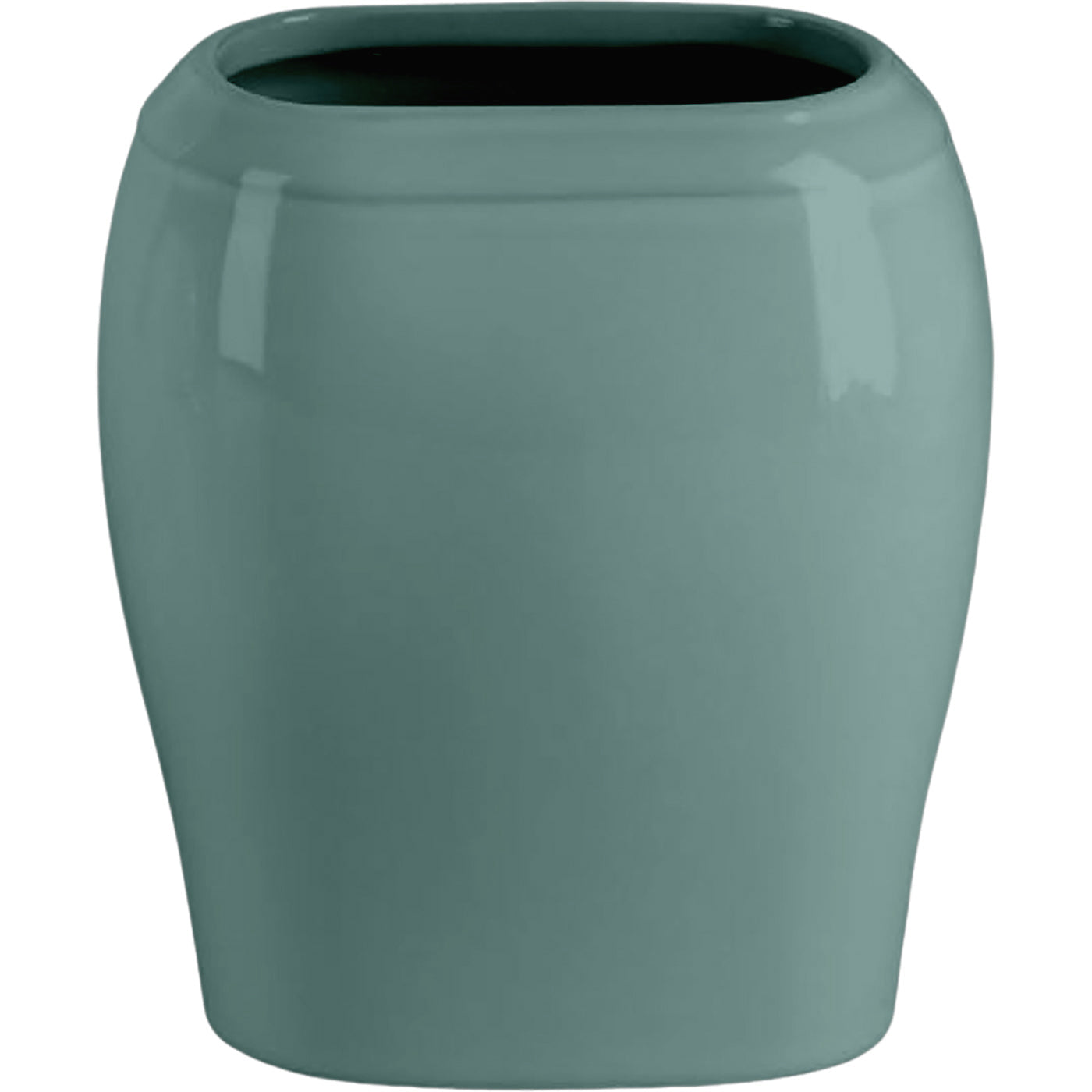 Vasca a parete Liscia verde 19x17cm In porcellana verde, a parete LI142P/V