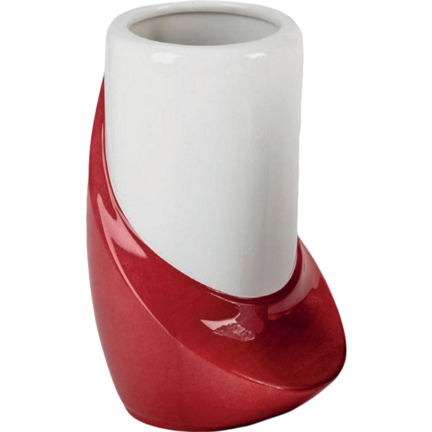 Vase funéraire Now 21x13cm En porcelaine colorée, fixation murale NOW138P