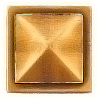 Stud Piramide In bronze, with threaded pin steel, various measures