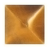 Stud 2x2cm - 0,7x0,7in In bronze, with threaded pin steel 1332
