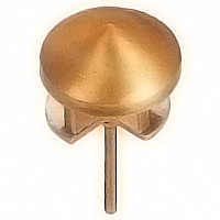 Stud 5,5cm - 2,1in In bronze, with threaded pin steel 1335